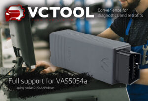 VCTool supports VAS5054