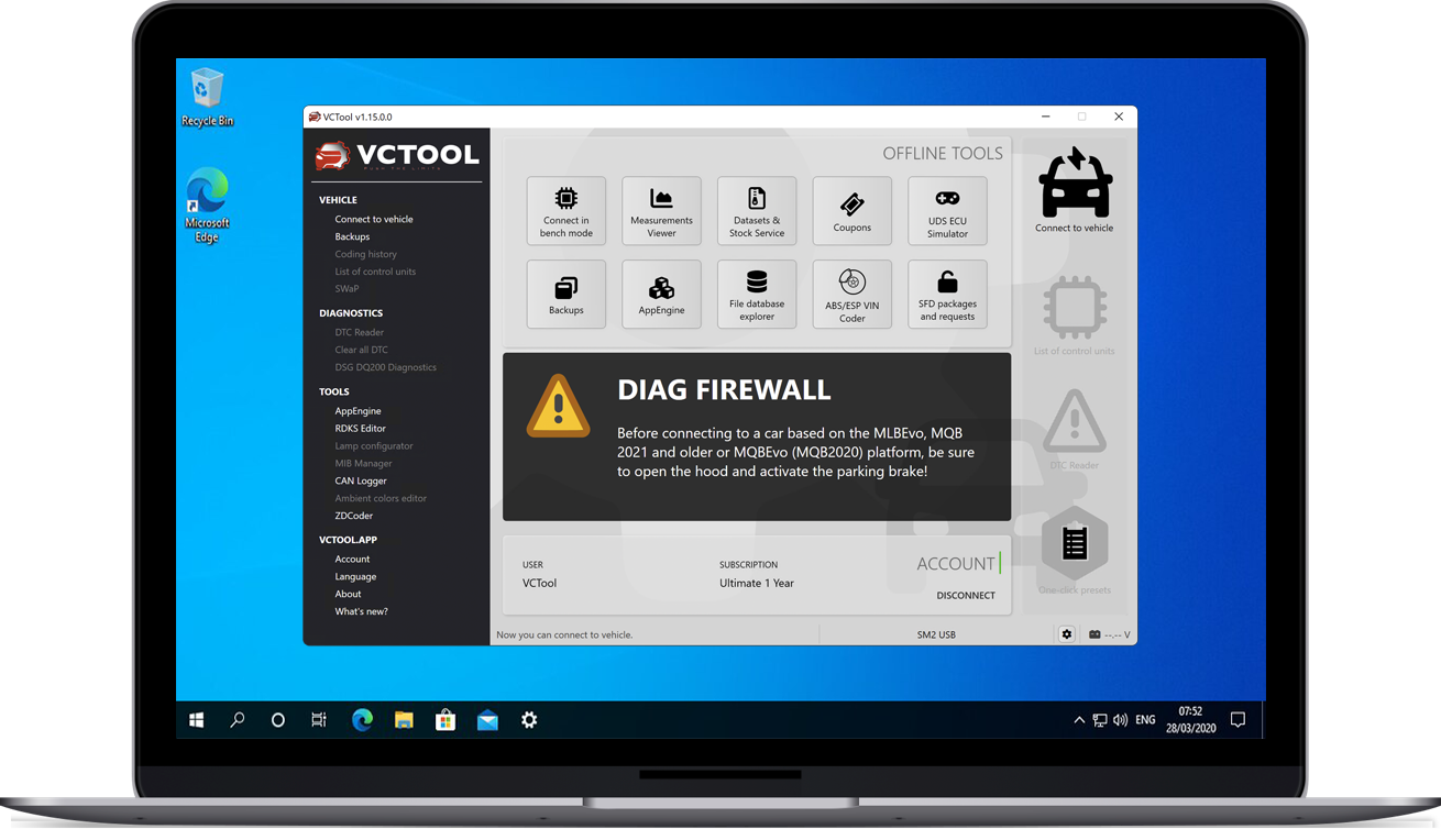 Vtool Pro Icon VCTool | Активация скрытых функций и настройка VAG