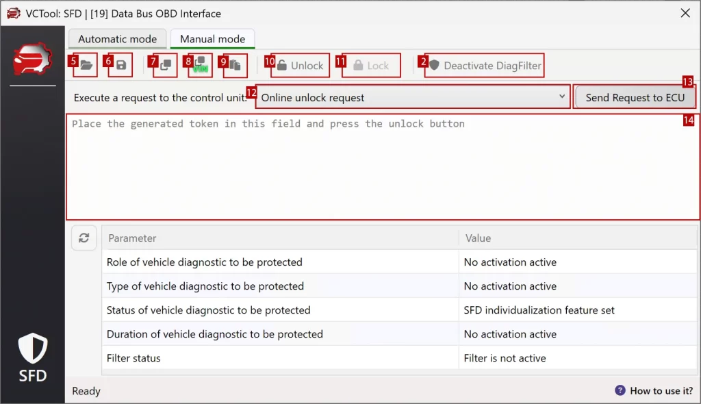 VCTool SFD Dialog
